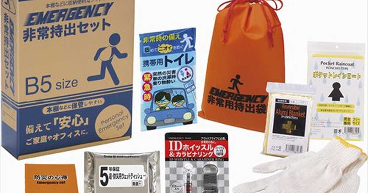 cocoiro Gift market コンパクト防災8点セットのプレゼント・ギフト通販 | Anny（アニー）