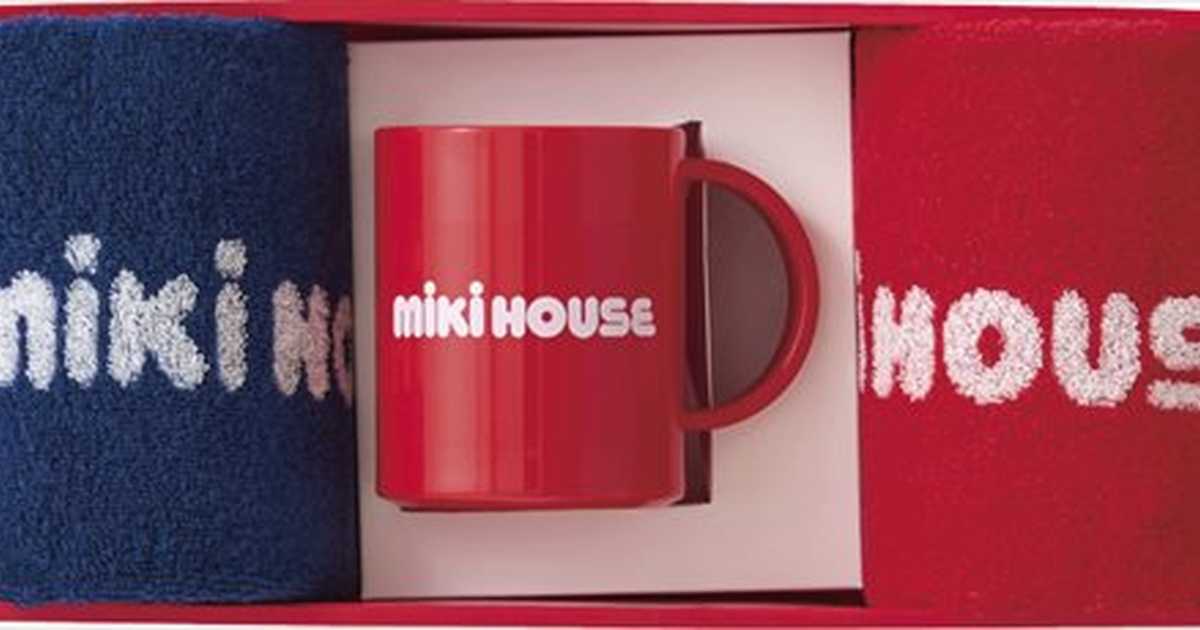 ミニタオル2Pマグカップセットのプレゼント・ギフト通販　Gift　cocoiro　ミキハウス　market　Anny（アニー）