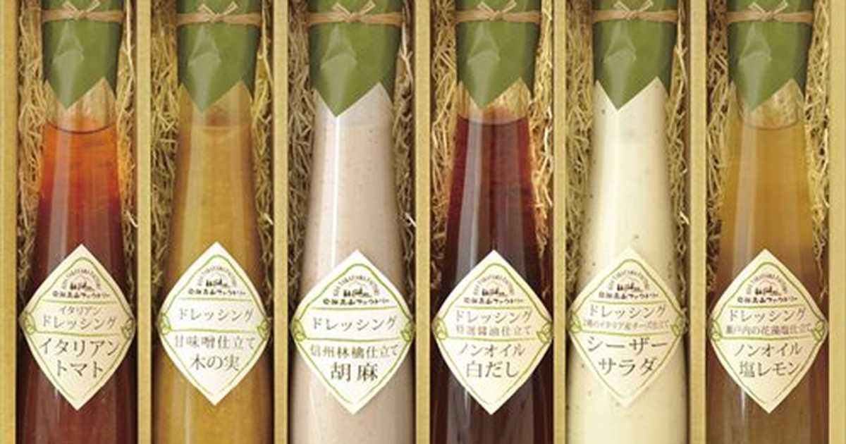 market　Gift　～食菜味～すこやかドレッシングギフト　Anny（アニー）　cocoiro　飛騨高山ファクトリー