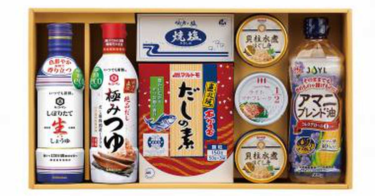 cocoiro　Gift　market　サラサラ焼塩＆贅沢調味料詰合せ　7点セットのプレゼント・ギフト通販　Anny（アニー）