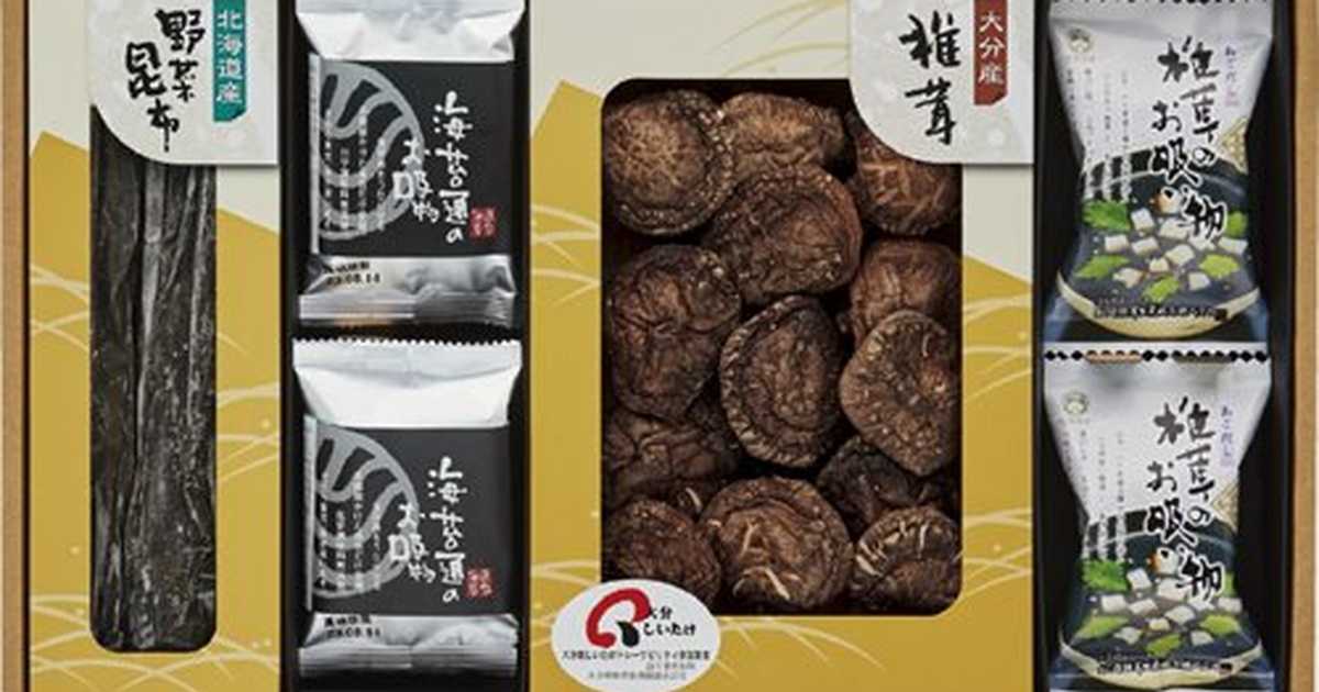 market　日本の美味・お吸物詰合せ　6点セットのプレゼント・ギフト通販　Anny（アニー）　cocoiro　Gift