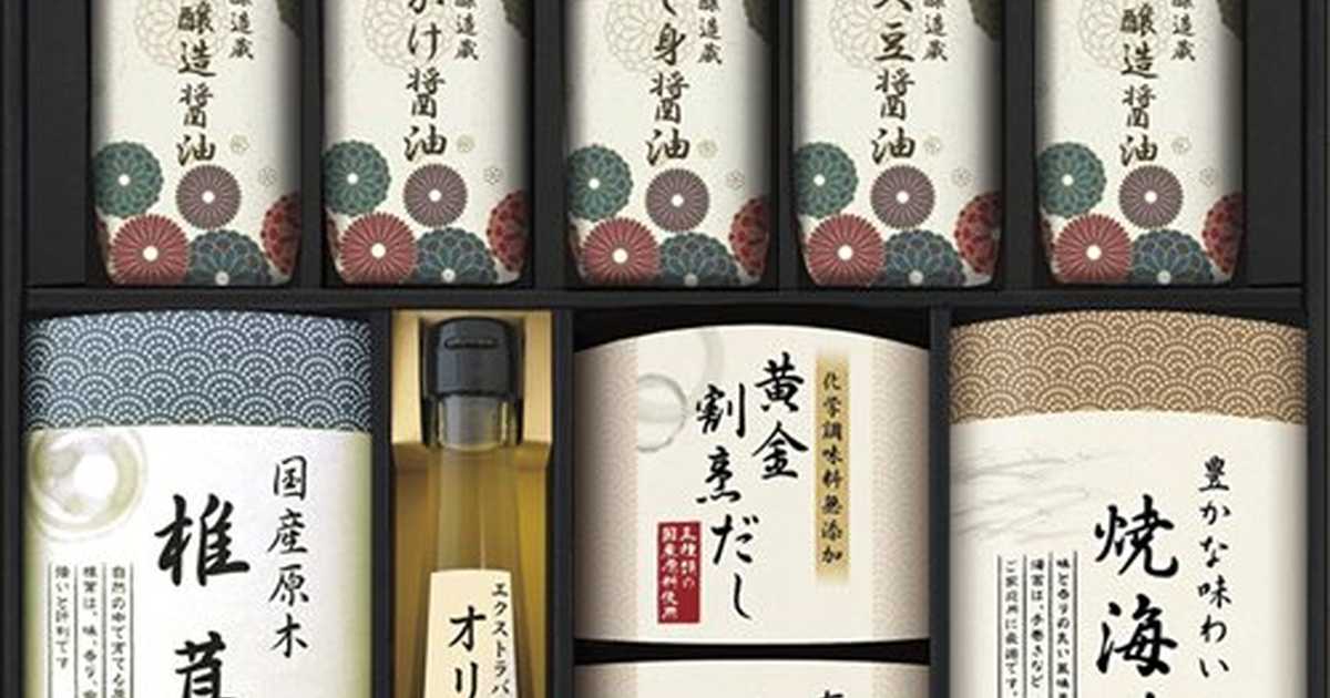 market　伊賀越　cocoiro　Gift　10点セットのプレゼント・ギフト通販　天然醸造蔵仕込み　和心詰合せ　Anny（アニー）