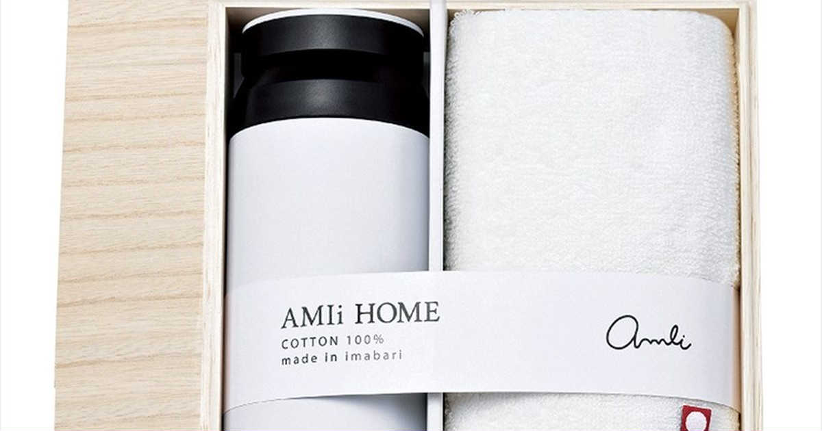 cocoiro Gift market AMIi HOME ボトル(WH)＆タオルのプレゼント・ギフト通販 | Anny（アニー）