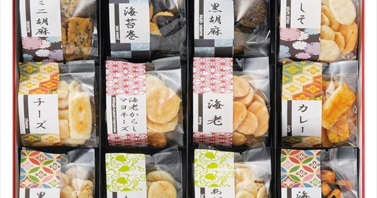 cocoiro Gift market お煎餅12種詰合せ あられ煎 AS-03のプレゼント