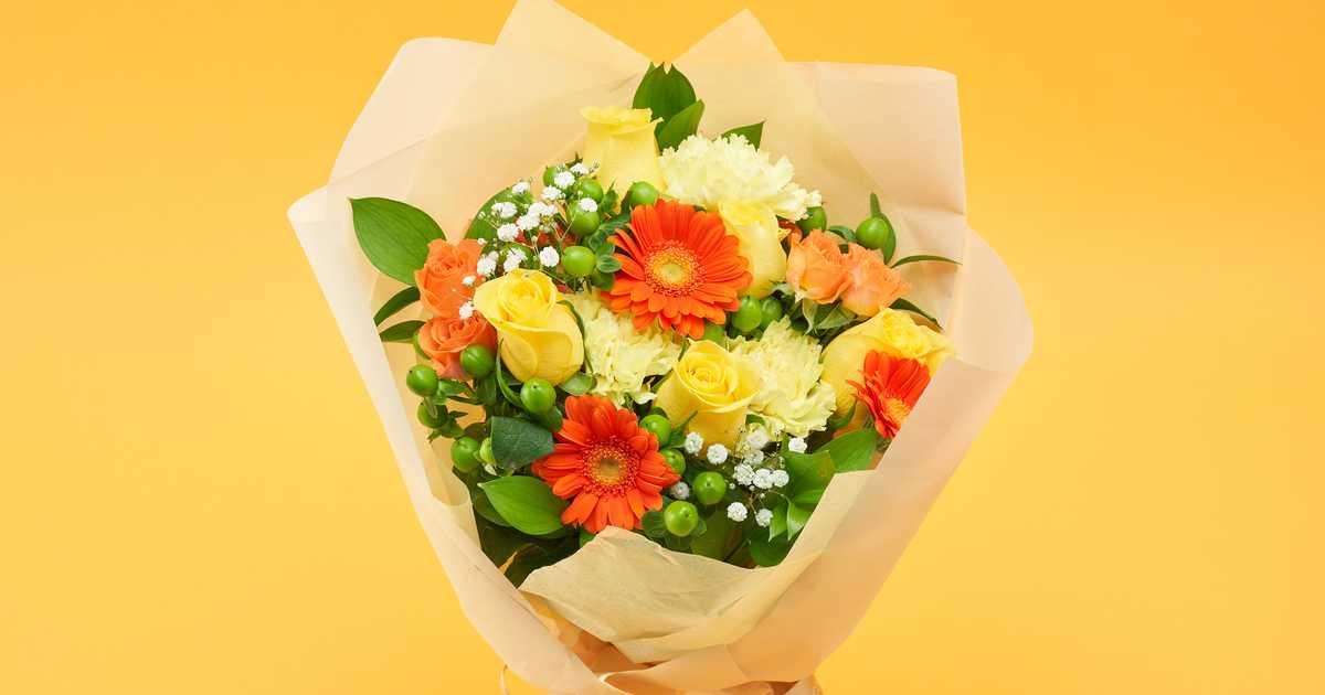 Anny flowers カラフルロングブーケ〜花束M〜のプレゼント・ギフト通販 | Anny（アニー）