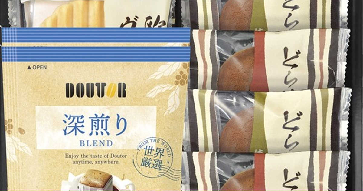 cocoiro Gift market ドトールコーヒー＆どら焼き 詰合せ DR-20の