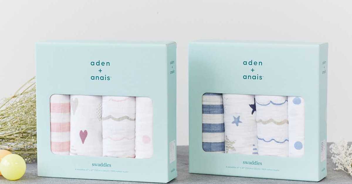 aden+anais モスリンスワドル4枚入りのプレゼント・ギフト通販 | Anny