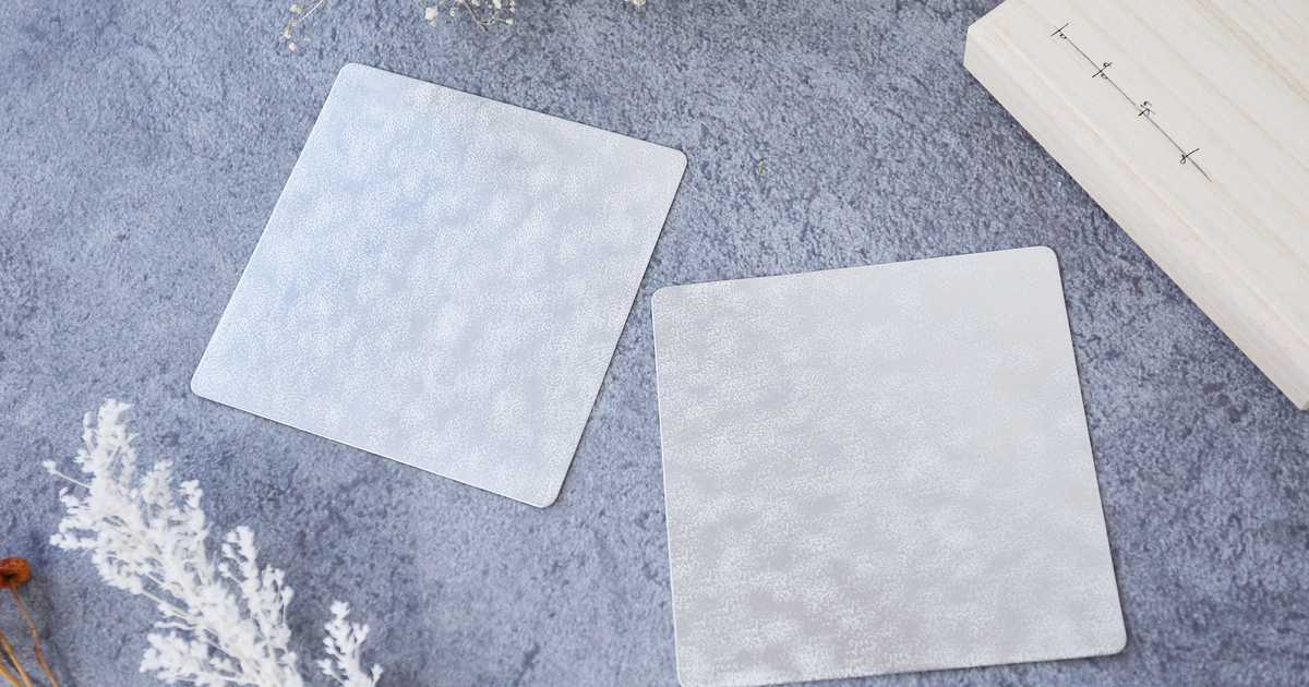 syouryu 自由に曲げて使える錫の紙 すずがみ13×13 3枚セット