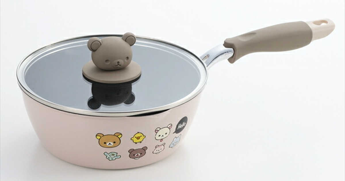 cocoiro Gift market 「リラックマ」IH対応深型フライパン20cm | Anny 
