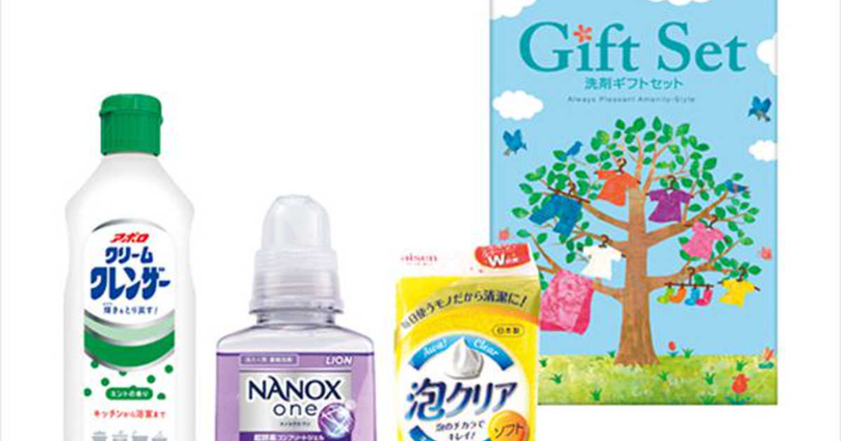 cocoiro Gift market ナノ洗浄洗剤ギフト CSK-15Rのプレゼント・ギフト 