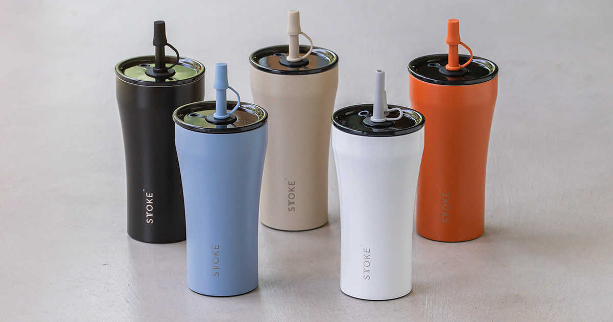 Annyセレクト タンブラー ストロー付き ストーク STTOKE 大容量 590ml 