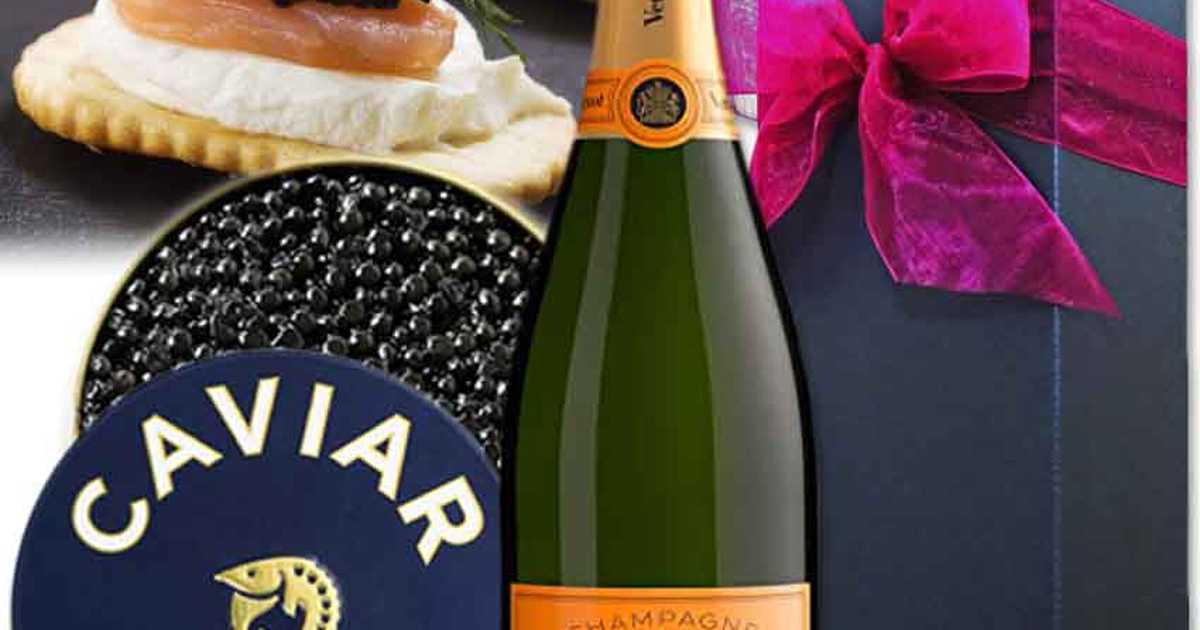 シャンパン/ヴーヴ　クリコ　VERAISON　ブリュット＆キャビアのプレゼント・ギフト通販　Anny（アニー）　RQM　イエローラベル