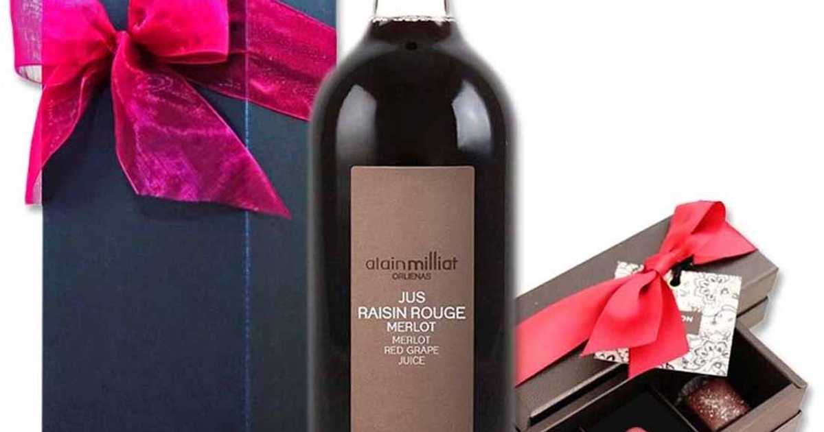 RQM VERAISON アランミリア メルロー種 赤グレープジュース＆チョコレート3個のプレゼント・ギフト通販 Anny（アニー）