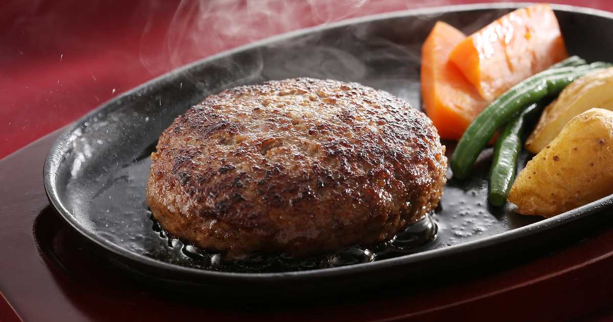 Anny gourmet 大阪 「夢一喜」 国産牛・豚肉使用 焼ハンバーグの