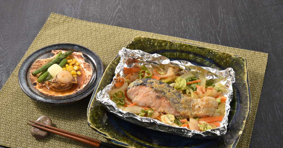 福袋 売れ残り Anny gourmet 北海道 鮭のちゃんちゃん焼きと帆立バター焼き 4個 鮮魚