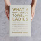 THE FACE TOWEL for LADIES 箱入り