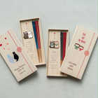 笑門来福箸揃え 名入れ 桐箱入り ペア箸 & 箸置き ギフトセット [食洗器対応]