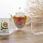 カーネーション含む康藝銘茶3種&ポットセット