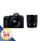 【推奨品】Panasonic DC-S5M2W LUMIX S5II ミラーレス一眼カメラ ダブルレンズキット ブラック DCS5M2W