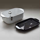 富士ホーロー 角型天ぷら鍋 [IH対応/食洗機対応]