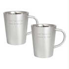 【名入れ】ダブルウォールマグ ペア