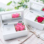 【名入れ】プリザーブドフラワー オルゴール