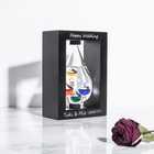 【名入れ】フレーム付きガリレオ温度計 しずく