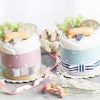 mini jet付きおむつケーキ