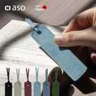 しおり ブックマーク 栞 日本製 ヌバック 本革