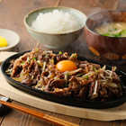 赤丸食堂の焼肉定食200g