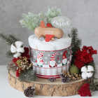 【クリスマス限定】2025年ロゴ入りminijet付1段おむつケーキ