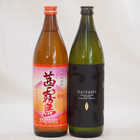 本格芋焼酎2本セット 濱田酒造 ライチのような香りだいやめ(鹿児島県) 霧島酒造 茜霧島 25度(宮崎県) 900ml×2本
