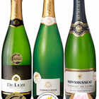 ワインセット フランス セレクション シャンパン製法 スパークリング白ワイン３本セット 750ｍｌ×3本