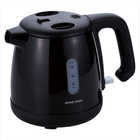 HOME SWAN 転倒漏れ防止機能付き電気ケトル800ml ブラック SYK-08（K）