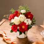 【送料無料】フラワーギフト　カラフルガーデンフラワーアレンジメント　Sサイズ