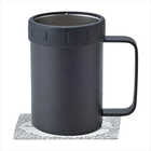 DAY CAN 保冷350ml缶ホルダー（コースター付） ブラック DC-3003BC