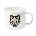 「OSAMU GOODS」フェイス ホーローマグカップ OG-14・キャット