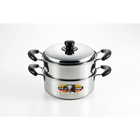 「陳 建一」IH対応二段蒸し器22cm CK-072R