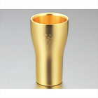 「金の贅 桜」18-8ステンレスＷ構造タンブラー金めっき仕上 SK-005