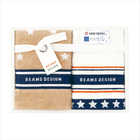 BEAMS DESIGN NEW STAR GIFT ウォッシュタオル2枚セット  51-3129150