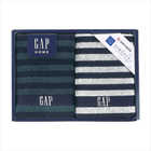 GAP HOME NEWボーダーギフト ウォッシュタオル2枚セット  54-3049150