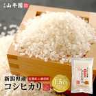 米 新潟県 魚沼産または佐渡産など コシヒカリ 1.5合(225g)