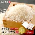 米 新潟県 魚沼産または佐渡産など コシヒカリ 1.5合(225g)×10袋セット