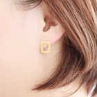 Rectangle ピアス