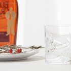 【名入れ】クリスタルロックグラス