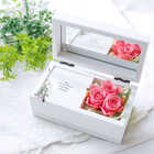 【名入れ】プリザーブドフラワー オルゴール