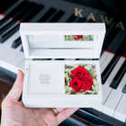 【名入れ】プリザーブドフラワー オルゴール