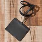 【名入れ】IDカードホルダー レザー