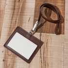 【名入れ】IDカードホルダー レザー