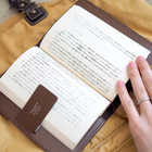 【名入れ】レザーブックカバー